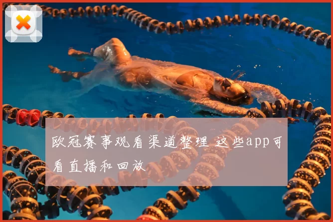 欧冠赛事观看渠道整理 这些app可看直播和回放